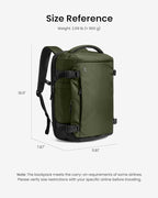 tomtoc Travel Backpack 28L, TSA Friendly Flight Approved Carry-on Luggage - Image 11