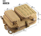 LIVANS Tactical Molle Utility Pouch, EDC Tool Pouch Tactical Phone Pouches Mini - Image 2