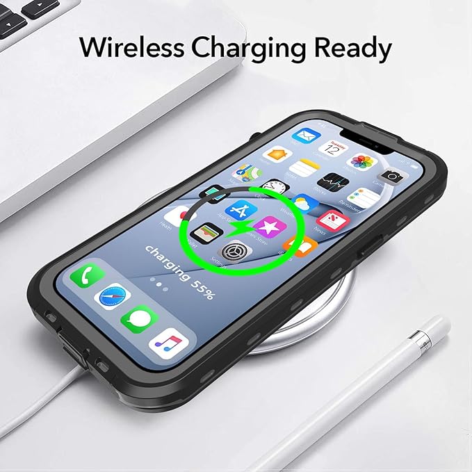 for iPhone 14 Case Waterproof, Full-Body Hard Case Built-in - Image 7