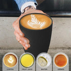Wheat Straw Cups 6 PCS Good Alternative to Plastic Reusable Cups 12 oz - Image 5