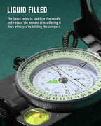 Eyeskey Multifunctional Tactical Survival Military Compass - Image 3