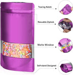 5.9"x8.6" 120pcs Mylar Bags for Food Storage, Smell Proof Bag - Image 3