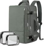Hanples Travel Backpack as Personal Item Travel bag Flight Approved, 35L Carry by Hanples