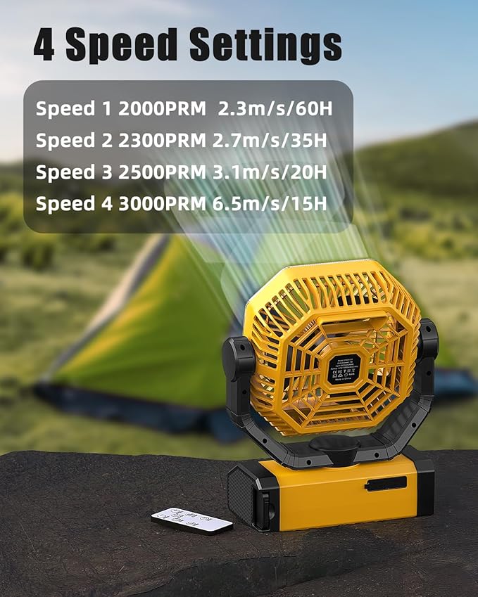 Battery Powered Fan - Image 2