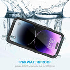 Lanhiem for iPhone 14 Pro Case, IP68 Waterproof Dustproof Case - Image 2