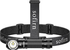 sofirn HS45 Rechargeable Headlamp 3200 Lumens, Active Cooling Fan, 210H Long by SOFIRN