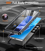 Temdan Designed for Samsung Galaxy S22 Ultra Case, Waterproof Built-in Lens & - Image 5