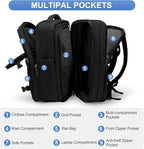 coofay Expandable Backpack For Traveling On Airplane Carry On Backpack For - Image 3