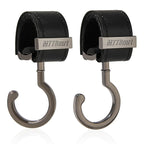 2 Pack Stroller Hooks, Strong Synthetic Leather Hook-and-Loop by MTTBmrt