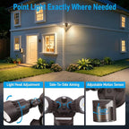 LEONLITE COB LED Security Light, Motion Sensor Outdoor Lights, Dusk to Dawn - Image 5