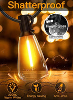 Ollny Outdoor String Lights 120FT - Image 3