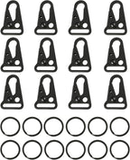 12 Sets Tactical Snap Hooks, Paracord Bracelets, Use by Vagocom