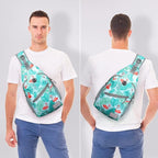 ZOMAKE Sling Bag, Small Crossbody Sling Backpack, Water Resistant Shoulder - Image 8
