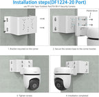 Corner Bracket for Security Camera, Metal Corner Mount Compatible - Image 5