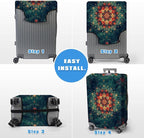 Luggage Cover Protector for 19-20 Inch Suitcases, TSA Approved Elastic Travel - Image 6