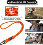 DDOUT Heavy Duty Paracord Lanyard 550 Paracord Braided Keychain - Image 4