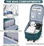 coofay Extra Large Backpack For Traveling On Airplane Carry On Backpack Flight - Image 6