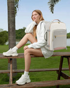 LOVEVOOK 50L Travel Backpack for Women & Men, Airline Approved Carry On Luggage - Image 2