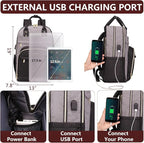 Laptop Backpack for Women Work Bag: College Backpacks 17.3 Inch - Image 4
