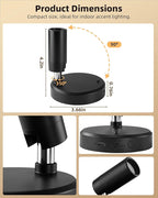 EZVALO Spotlights Indoor with Remote, 5500mAh Rechargeable Picture Lights - Image 6