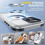 Red2Fire for iPhone 16 Case Waterproof, Phone Case 6.1" Black - Image 5