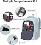 MATEIN 18 Inch Laptop Backpack for Women, TSA Approved Laptop Rucksack Large - Image 5