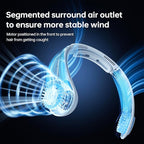 JISULIFE Portable Neck Fan Upgraded, Neckbrace Personal Hands Free, 5 Speed - Image 3