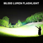 MIXILIN Rechargeable Flashlights High Lumens, 4 Pack 99, 000 Lumens Super - Image 2