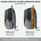 Seektop Lightweight Packable Hiking Backpack Waterproof Expandable 20L-28L - Image 2
