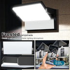 Modern Sleek LED Flood Light, 360° Rotatable 120W Commercial Wall Pack - Image 7