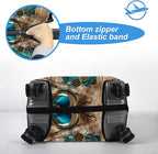 Luggage Cover Protector for 19-20 Inch Suitcases, TSA Approved Elastic Travel - Image 5