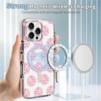 Case for iPhone 16 Pro, Disco Balls Pink Phone Case Design，for Women Girls - Image 4