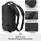 STOVER 5/10/25/30/40/55L Waterproof Dry Bag- Roll-Top Backpack w/Phone Case- - Image 4