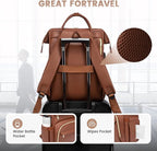 LOVEVOOK Leather Laptop Backpack - Image 5