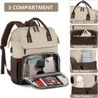 Laptop Backpack Women Work Bag: 15.6 inch Work Bookbag - Image 3