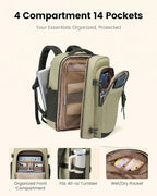 LOVEVOOK 40L Travel Backpack for Women & Men, Airline Approved Carry On Luggage - Image 2