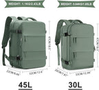 coowoz Large Travel Backpack For Women Men, Carry On Backpack, Hiking Backpack - Image 3