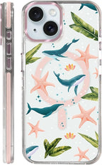 Case for iPhone 15, Sealife Whale Ocean Wildlife Clear Phone Case Design，for by Toulas