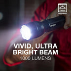Energizer TacR-1000 Flashlight Rechargeable, Bright Rechargeable Tactical - Image 4