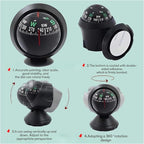 Car Compass, Night Vision Electronic Digital Compass, Direction Guidance - Image 6