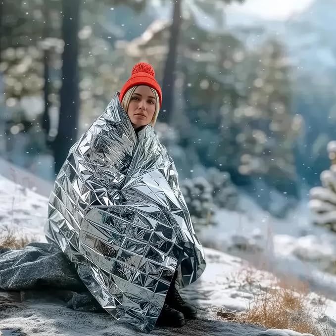 Altland 4 Pack of Emergency Blankets - Image 4