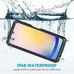 Lanhiem for Samsung Galaxy A25 5G Phone Case, IP68 Waterproof Dustproof - Image 2