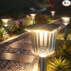 Super Bright Solar Pathway Lights Outdoor Powered 8 Pack, Adjustable Warm&Cool by Professionalproductionofsolarlightsoutdoor%EF%BC%9A%EF%BC%89