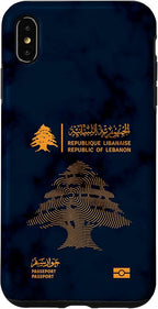 Lebanon, Lebanon Passport, Lebanon Flag, Lebanon map. Case by Unknown