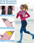 Hydration Backpack with 2L Water Bladder, Hiking Water Backpack - Image 6