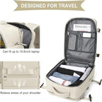 WONHOX Large Travel Backpack Carry on Flight Approved Laptop Work Business - Image 8