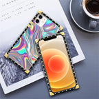 Compatible with iPhone 11 Case, Holographic Abstract Iridescent Textures Luxury - Image 6