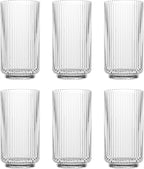 Abode Homewares Mesa 22 oz Durable Acrylic Jumbo Drinking Glasses, by AbodeHomewares-TheDesignDestinationforTabletopDrinkwareKitchenandPet
