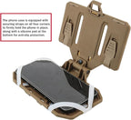 Phone Mount MOLLE Vest Plate Carrier Tactical Phone Holder, Quick Release Flip - Image 3