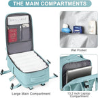 coofay Travel Backpack Carry On Flight Approved Personal Item Travel Bag Carry - Image 6